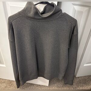 Xersion Women's Charcoal Cowl Neck Sweater